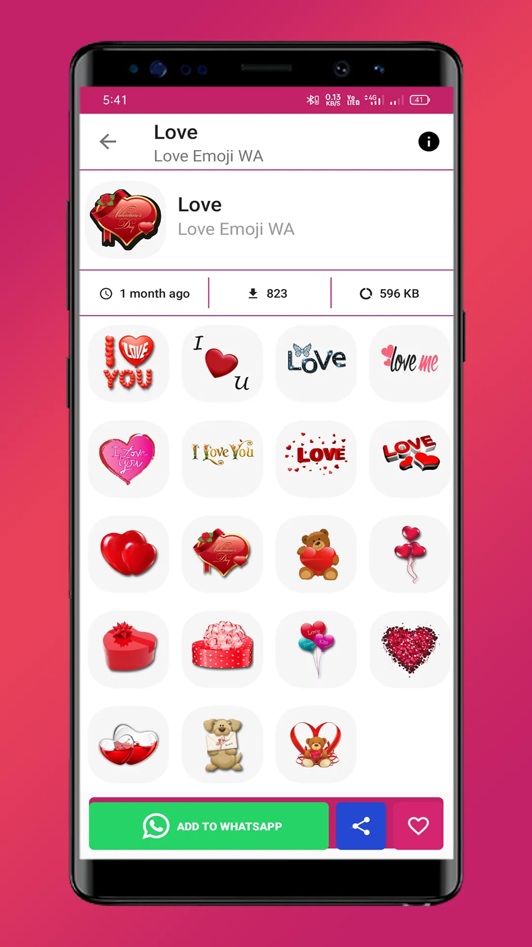 WASticker - Stickers and emoji | Indus Appstore | Screenshot