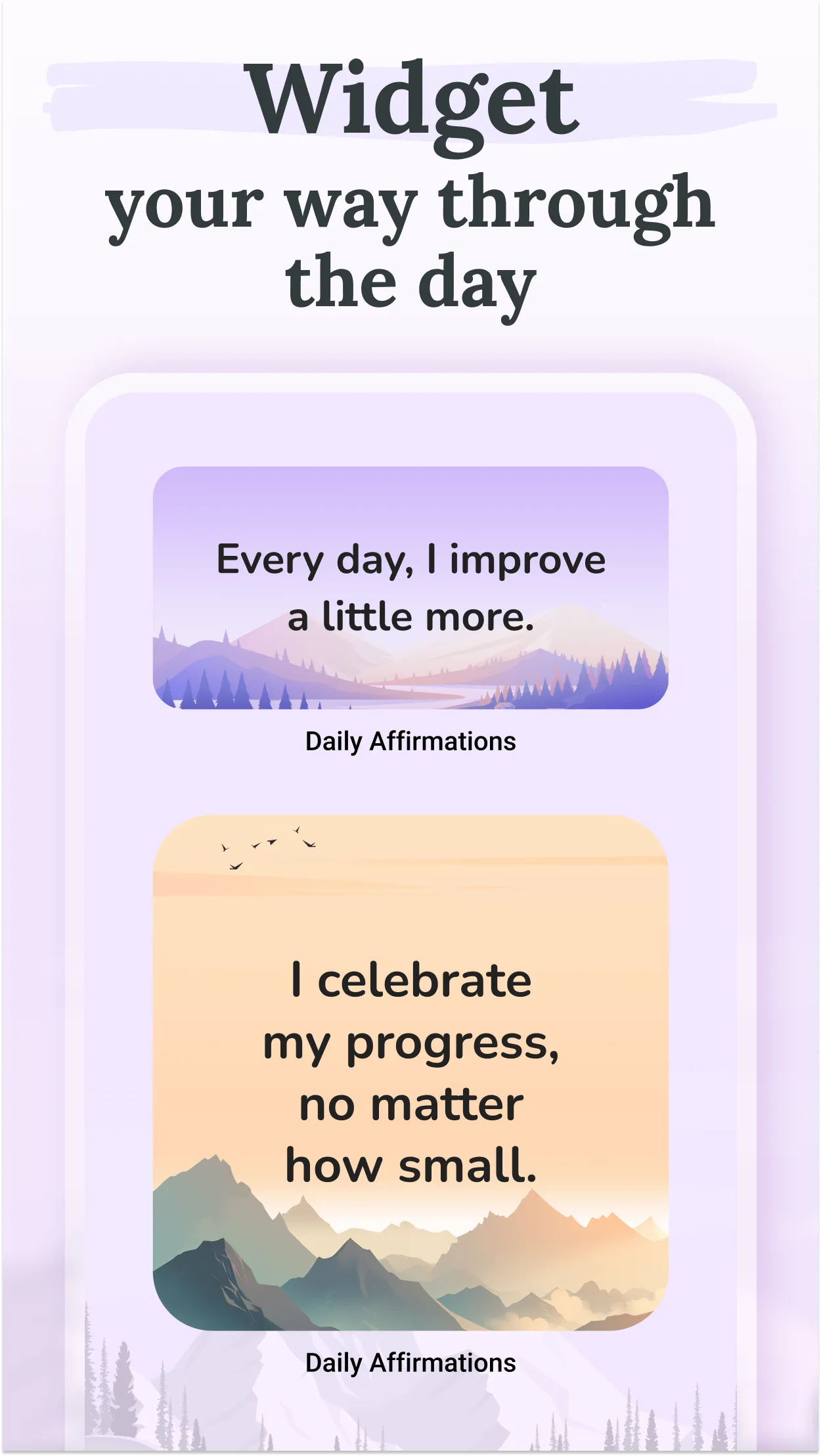 Daily Affirmations: Motivation | Indus Appstore | Screenshot