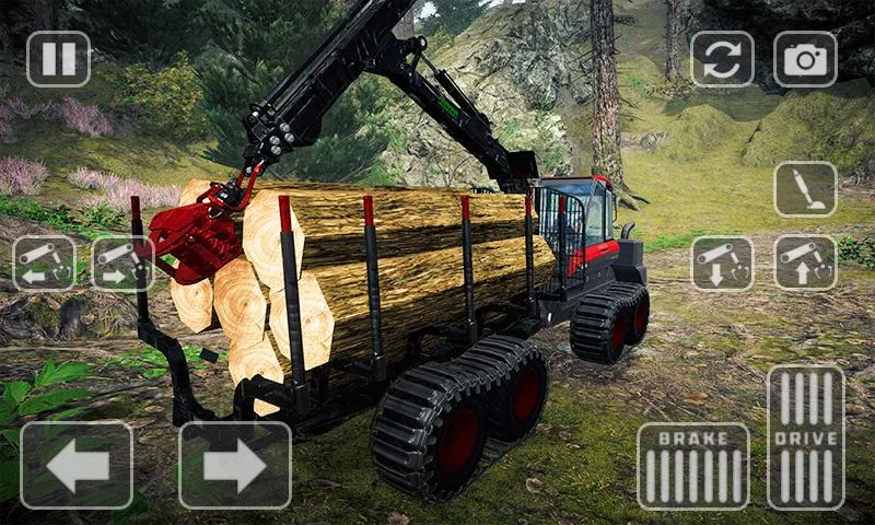 Lumberjack Simulator Truck Sim | Indus Appstore | Screenshot