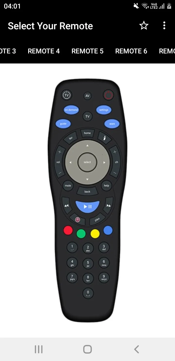 Remote Control For Tata Sky | Indus Appstore | Screenshot