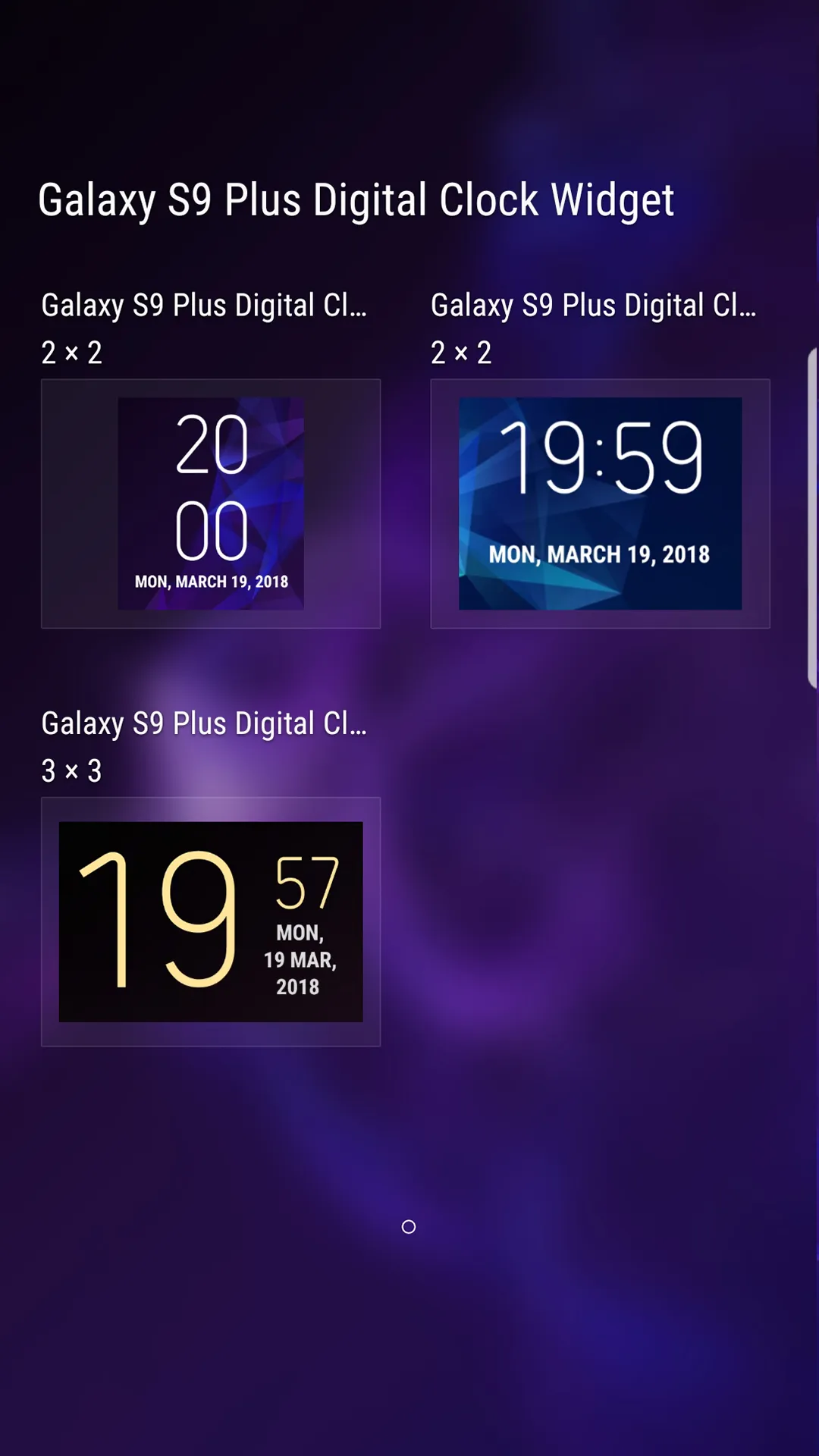 Clock Widget Galaxy s23 Ultra | Indus Appstore | Screenshot