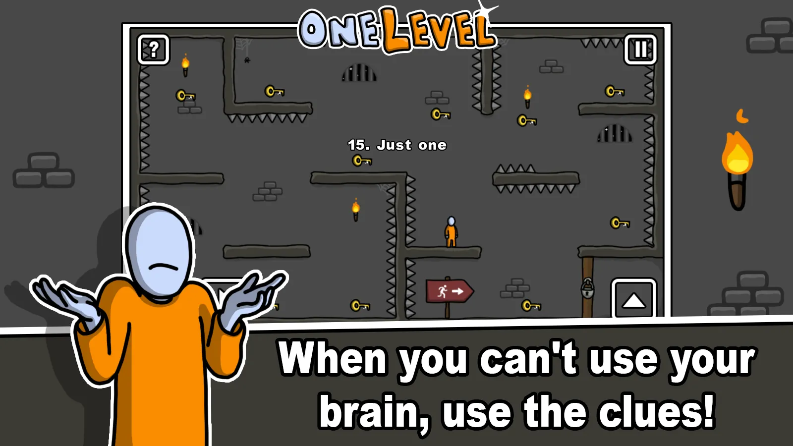 One Level: Stickman Jailbreak | Indus Appstore | Screenshot