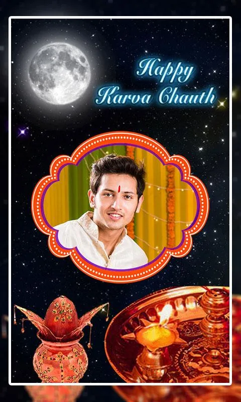 Karwa Chauth Photo Frame | Indus Appstore | Screenshot