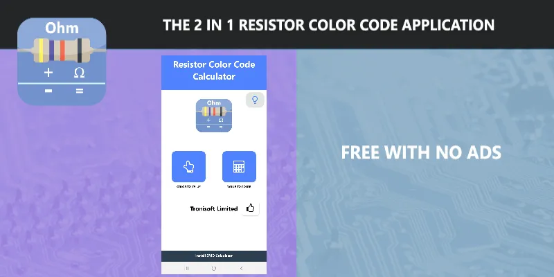 Resistor Color Code Calculator | Indus Appstore | Screenshot