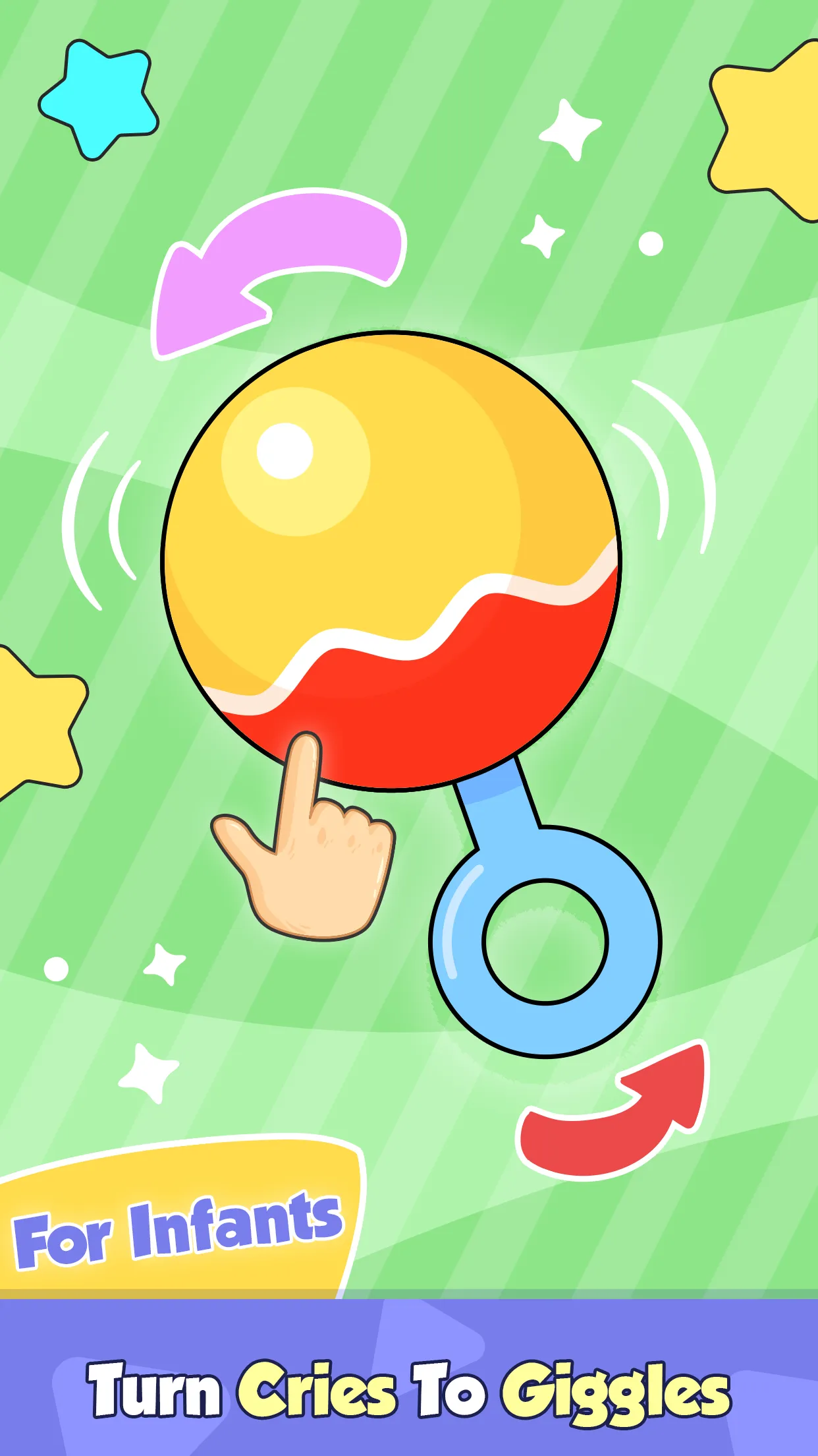 Baby Rattle: Giggles & Lullaby | Indus Appstore | Screenshot
