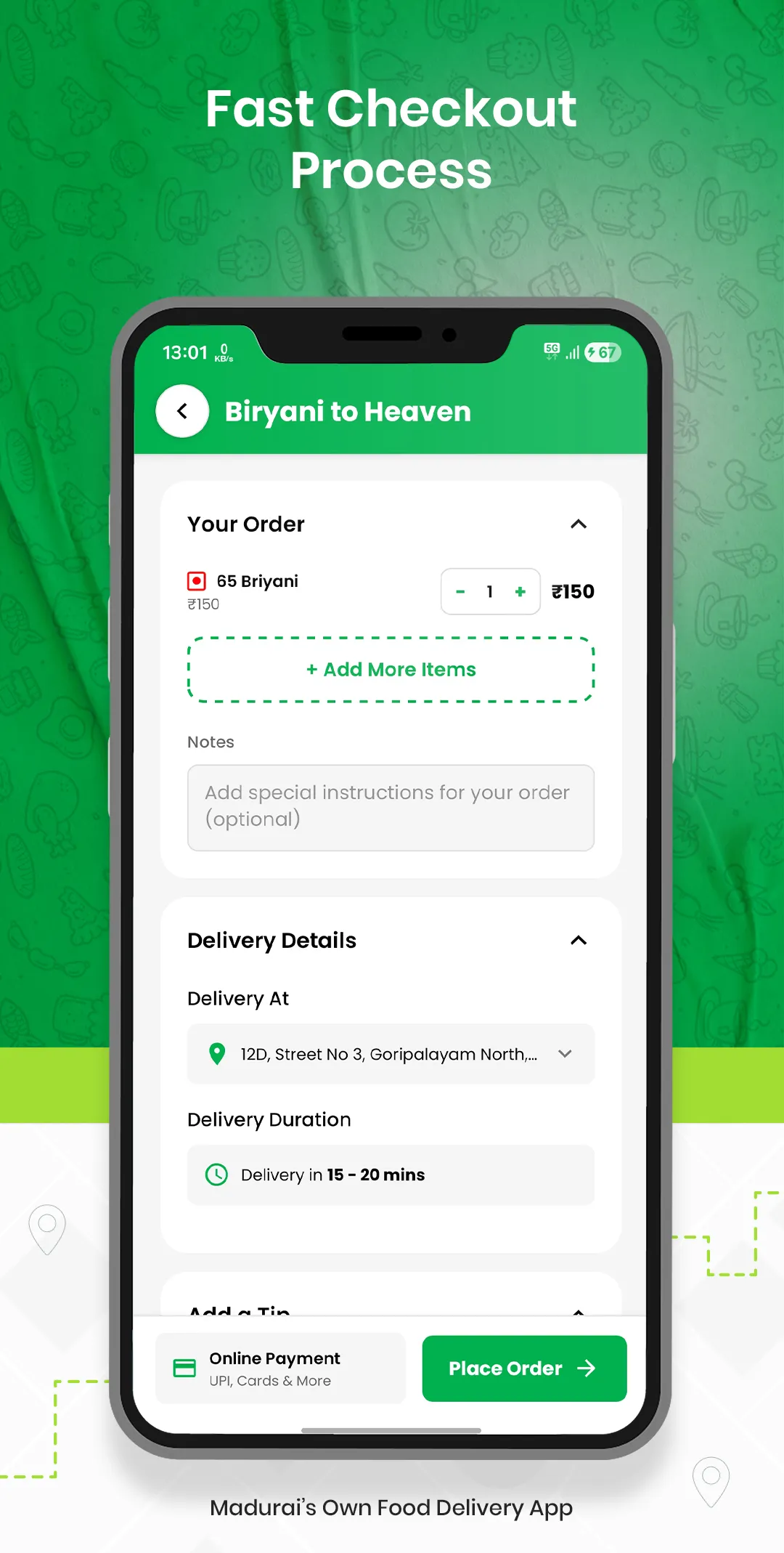 Tazty: Food Delivery | Indus Appstore | Screenshot