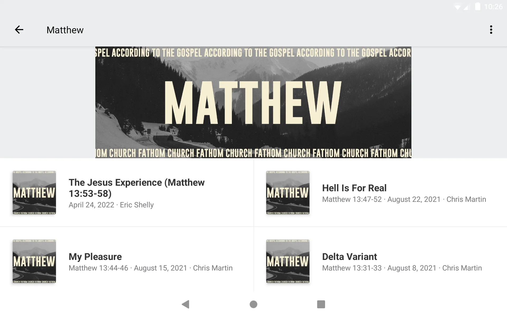 Fathom Church | Indus Appstore | Screenshot