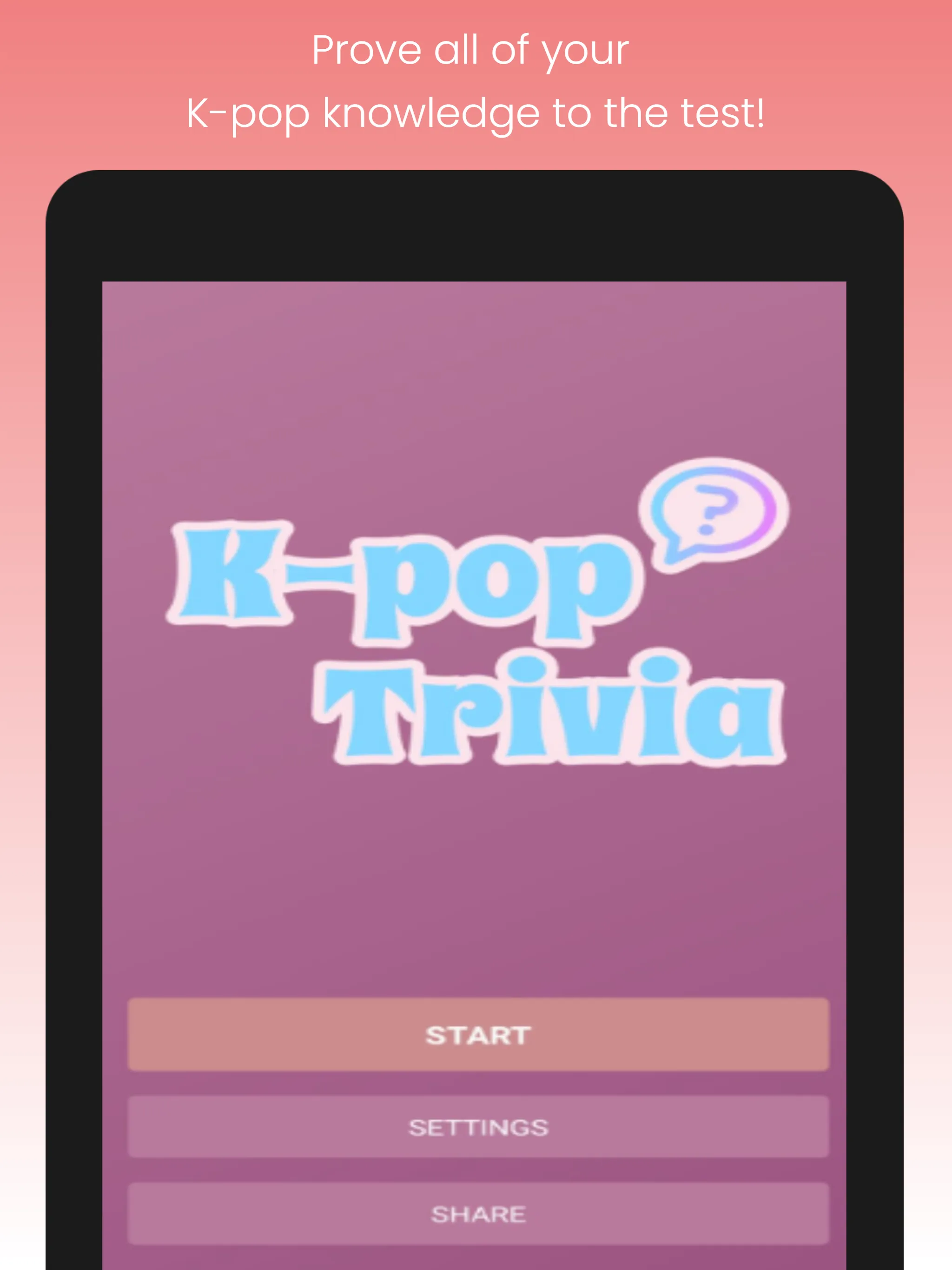 Kpop Trivia Quiz | Indus Appstore | Screenshot