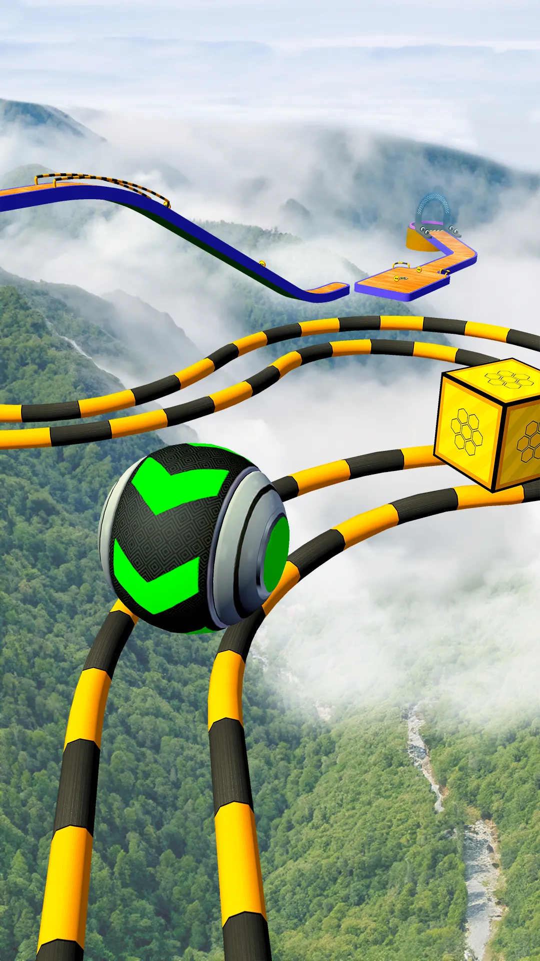 Sky Ramp Ball Run | Indus Appstore | Screenshot