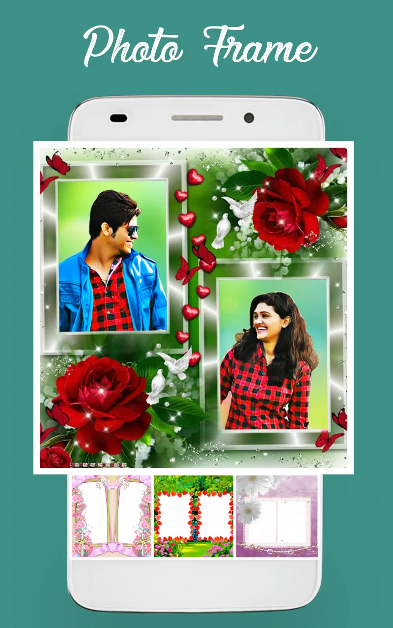 Dual photo frames love family | Indus Appstore | Screenshot