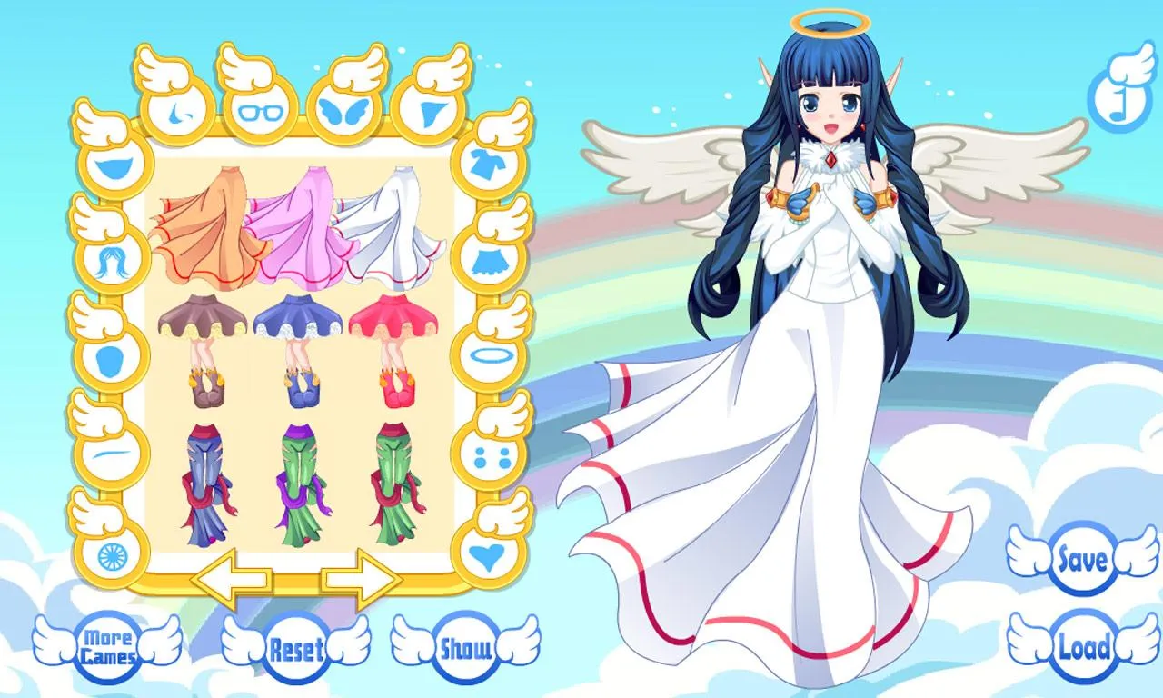 Dress Up Angel Avatar Anime | Indus Appstore | Screenshot