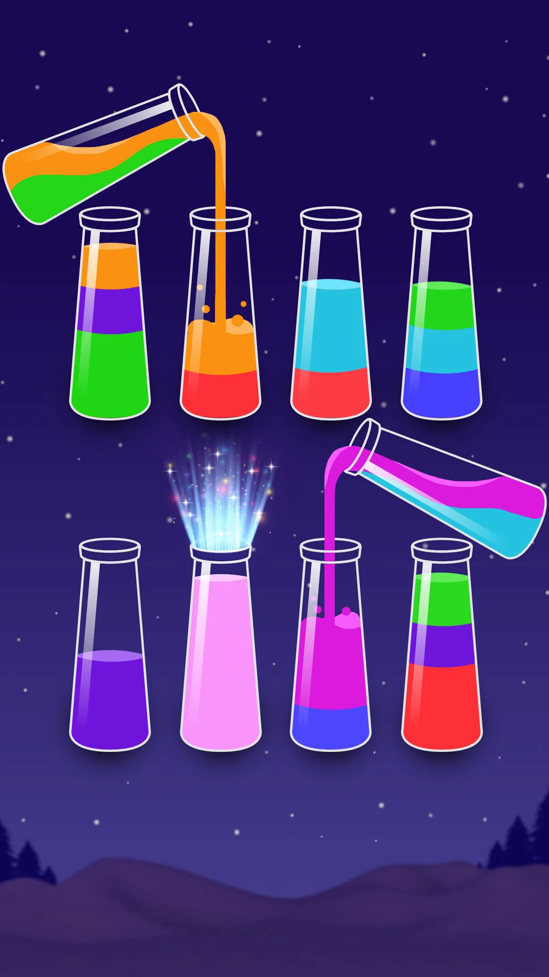Color Water Sort Wooden Puzzle | Indus Appstore | Screenshot