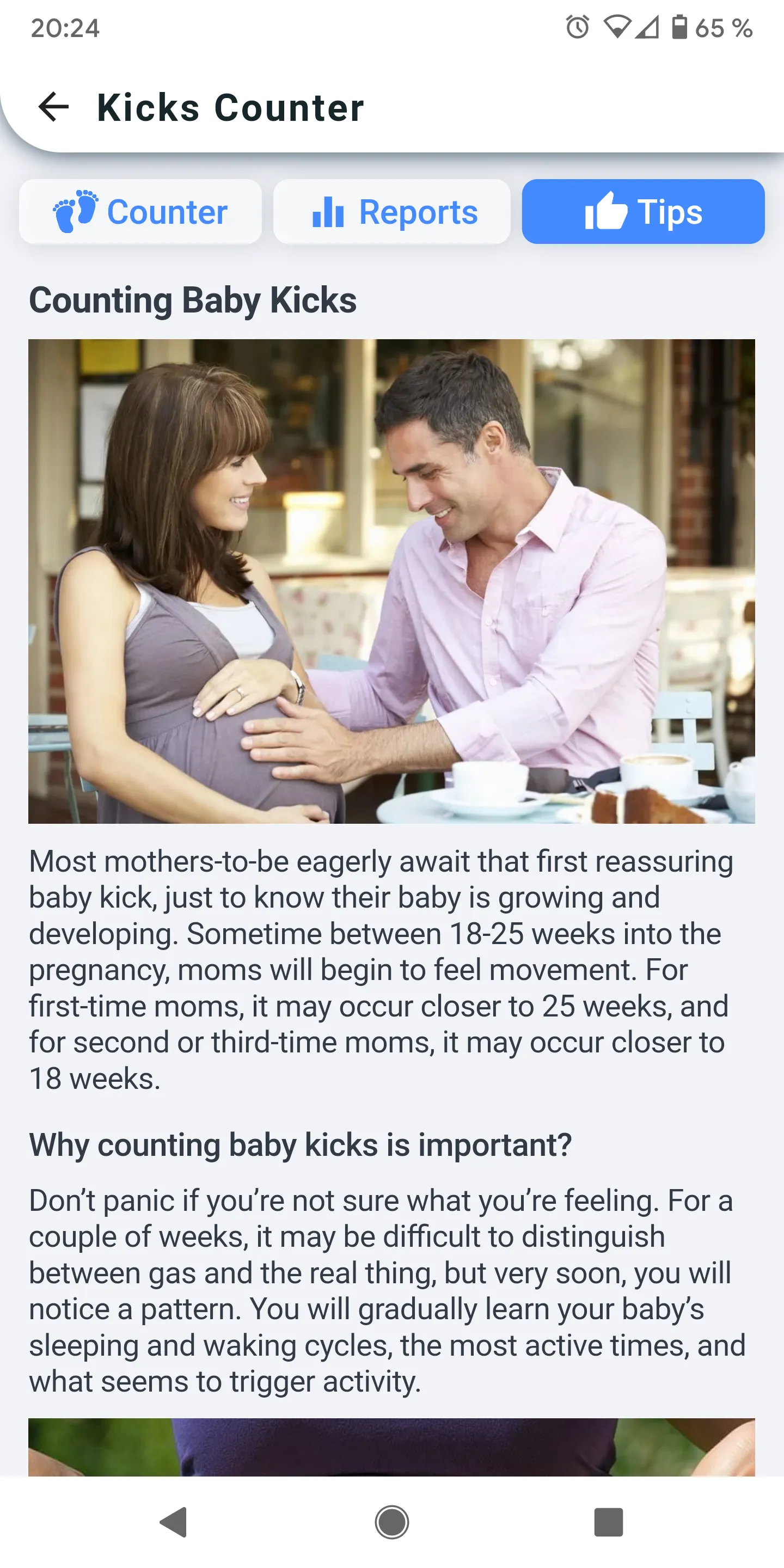 Kick Counter - Track your baby | Indus Appstore | Screenshot