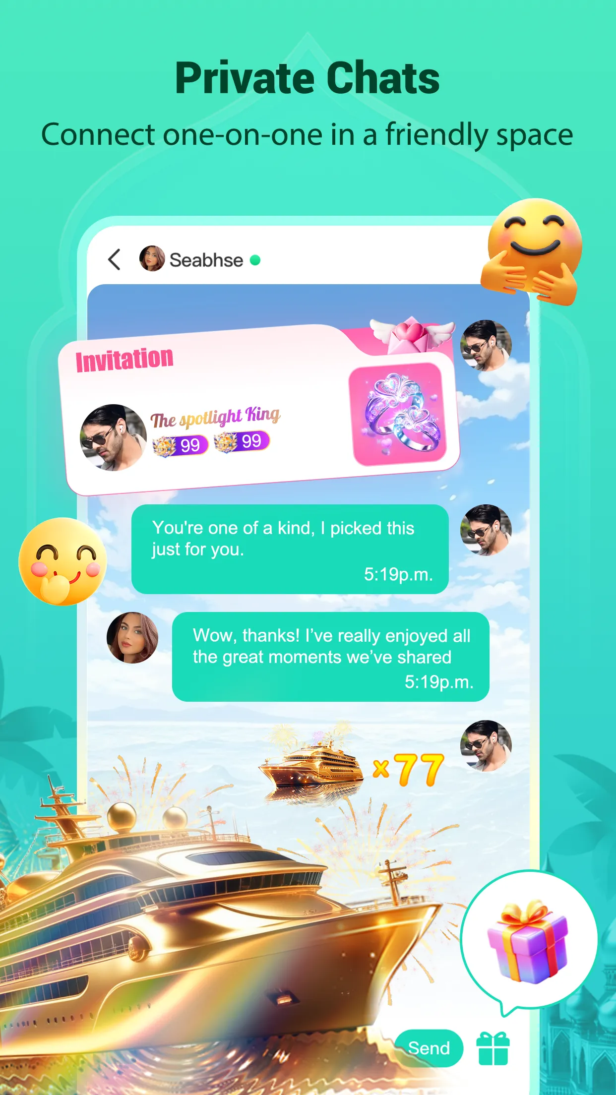 Chatti-Group Voice Chat Party | Indus Appstore | Screenshot