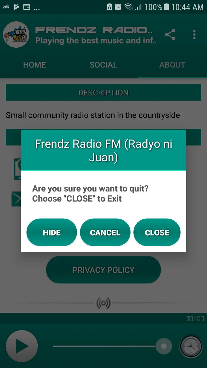 Frendz Radio FM (Radyo ni Juan | Indus Appstore | Screenshot