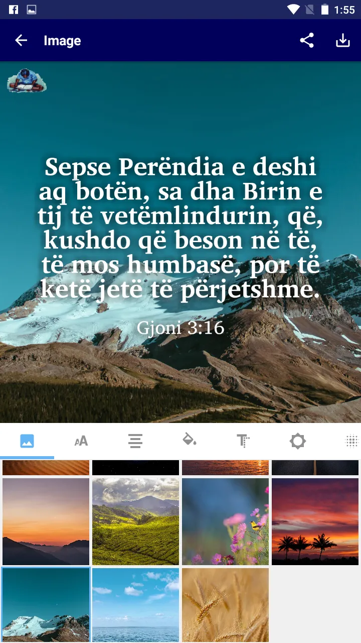 Albanian-Shqiptar Bible | Indus Appstore | Screenshot