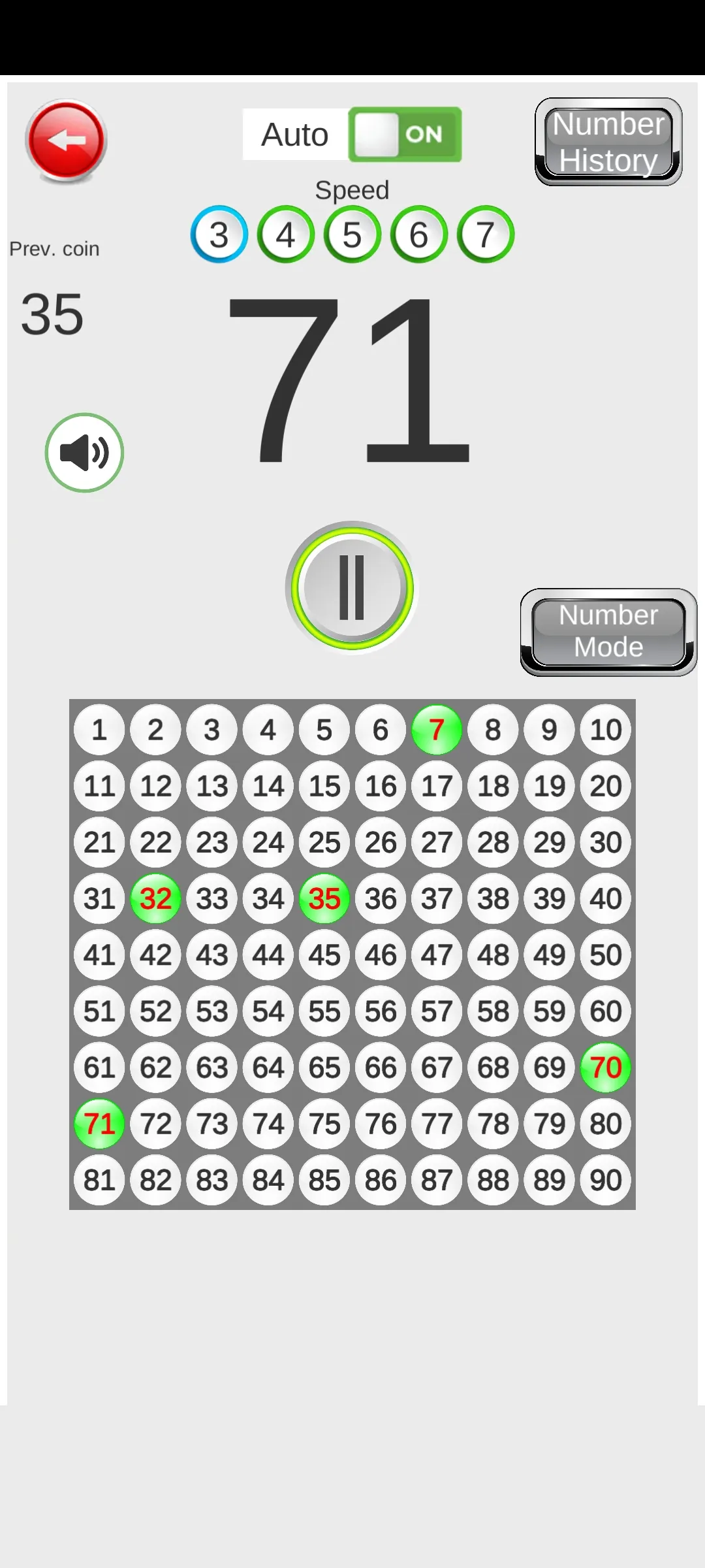 Tambola Caller Picker 1-90 | Indus Appstore | Screenshot