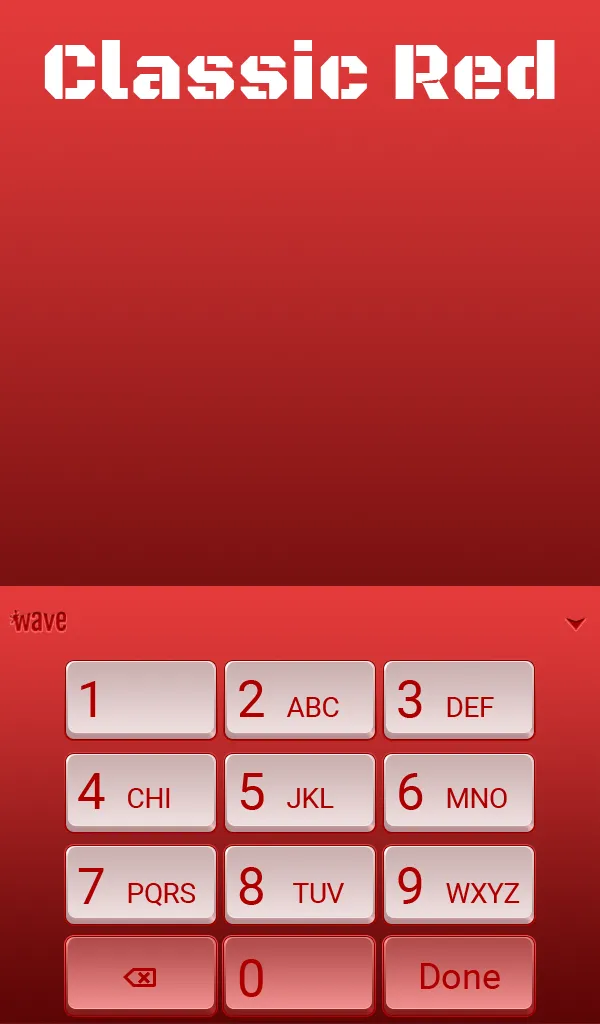 Classic Red Wallpaper Theme | Indus Appstore | Screenshot