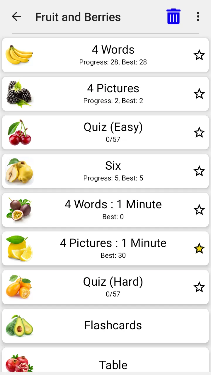 Fruit and Vegetables - Quiz | Indus Appstore | Screenshot
