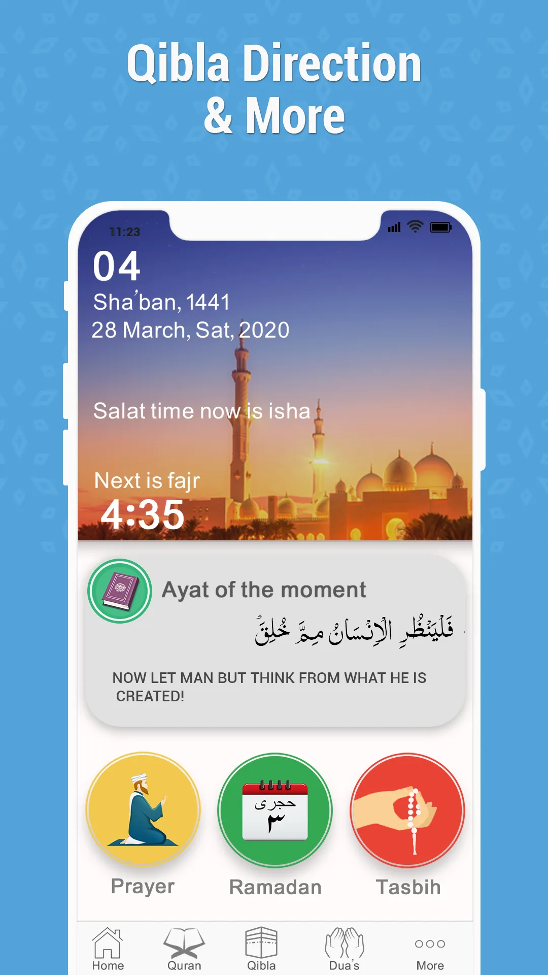 Qibla Direction-Ramadan, Quran | Indus Appstore | Screenshot