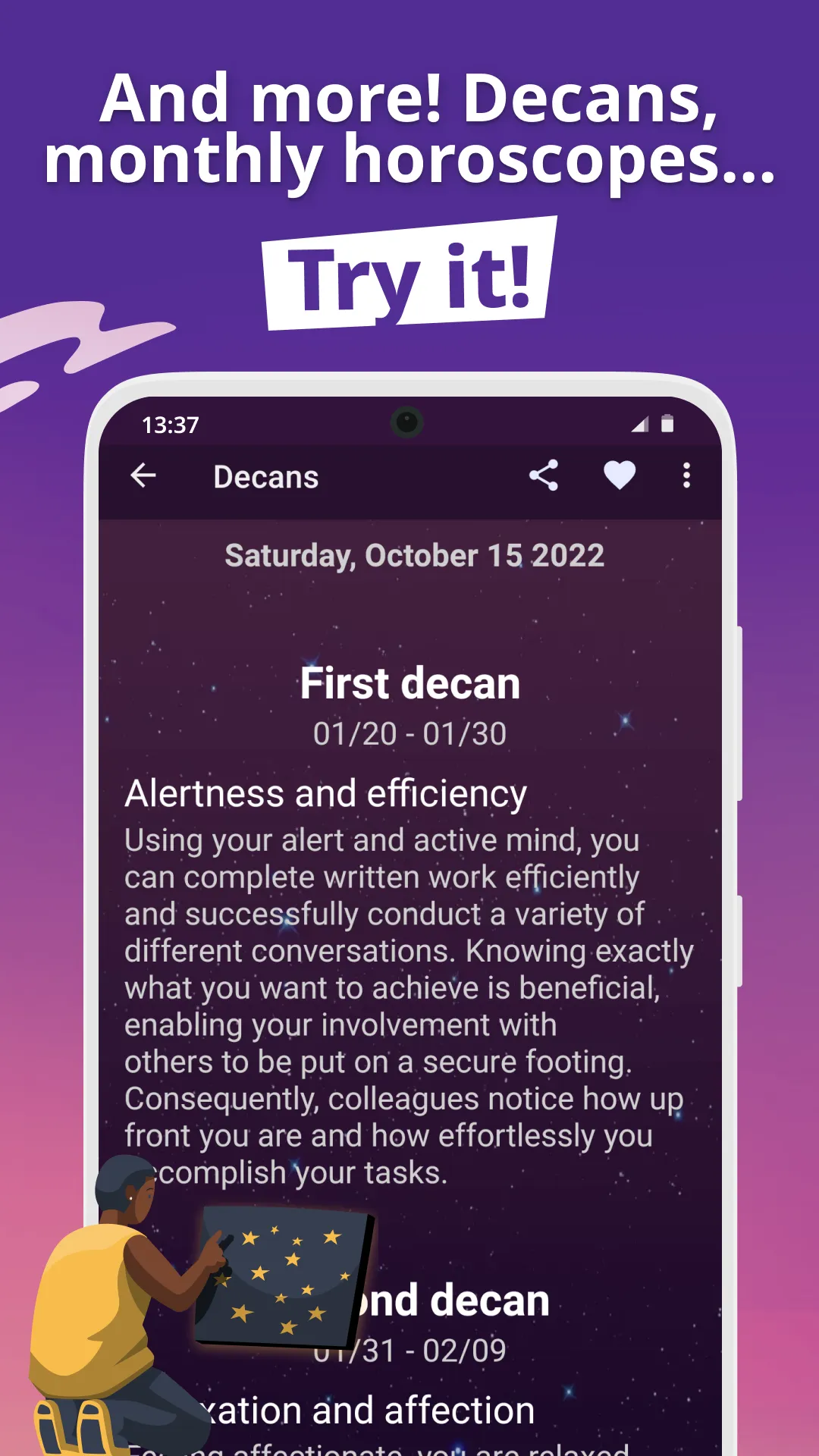 Aquarius Horoscope & Astrology | Indus Appstore | Screenshot