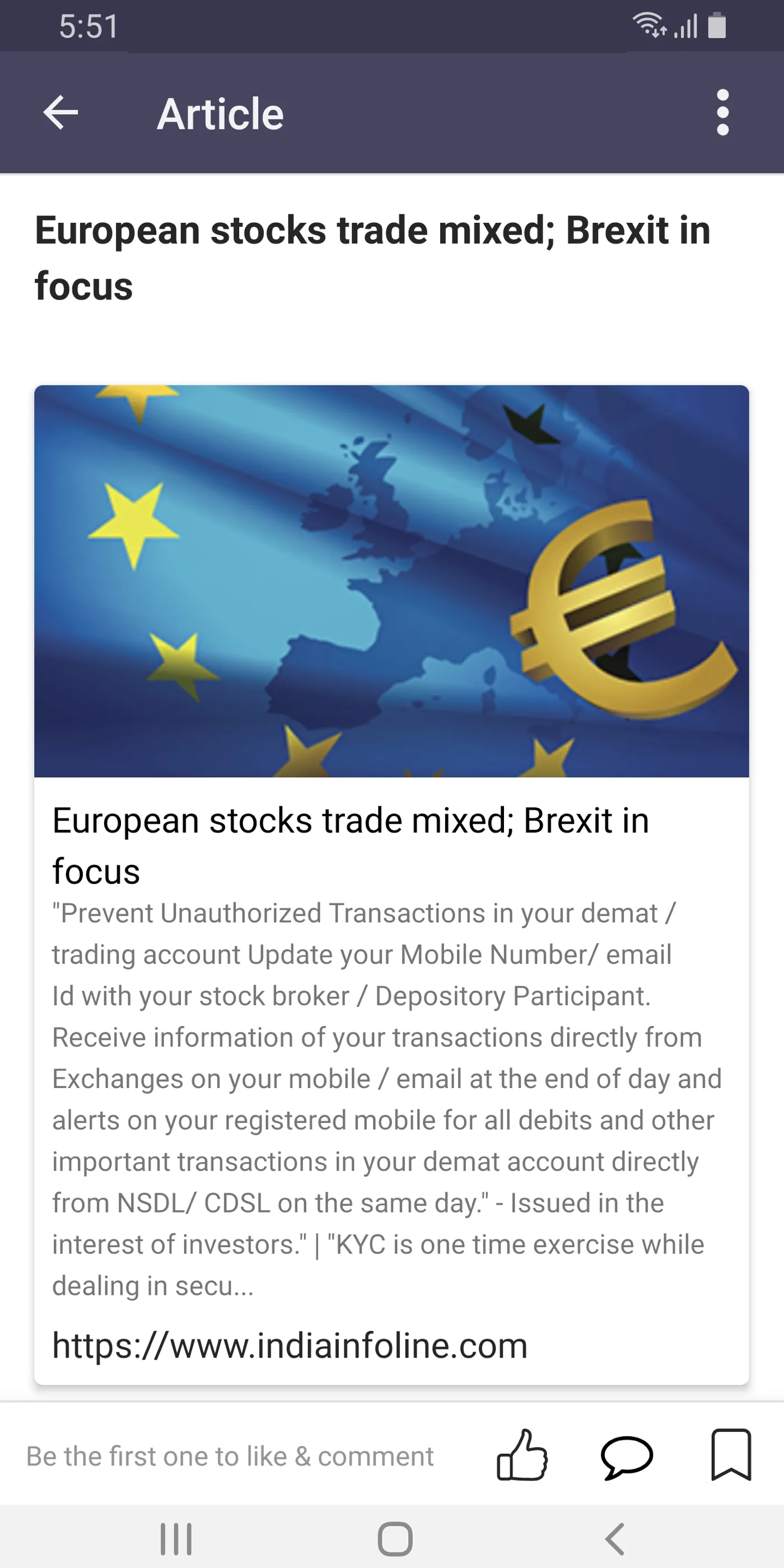NSE Knowledge Hub | Indus Appstore | Screenshot