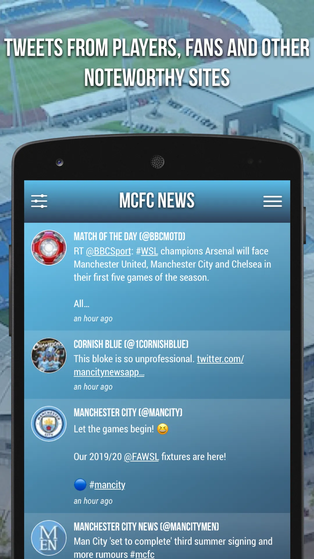 MCFC News - Fan App | Indus Appstore | Screenshot