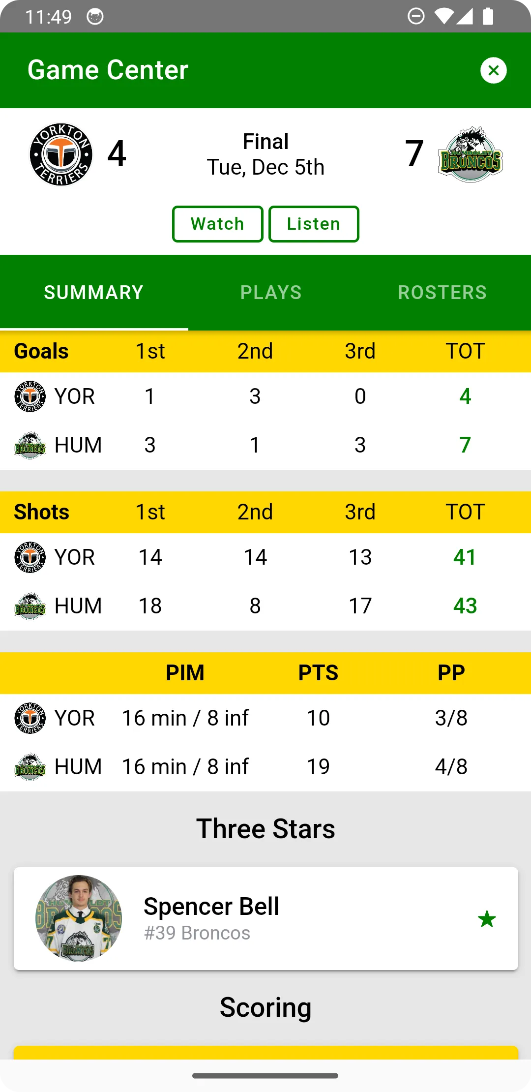 Humboldt Broncos | Indus Appstore | Screenshot