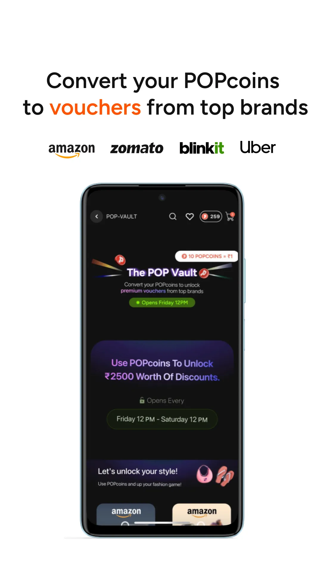 POP: UPI & Credit Card Rewards | Indus Appstore | Screenshot