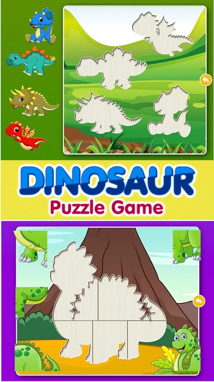 Dino Kid Puzzle for Baby Games | Indus Appstore | Screenshot