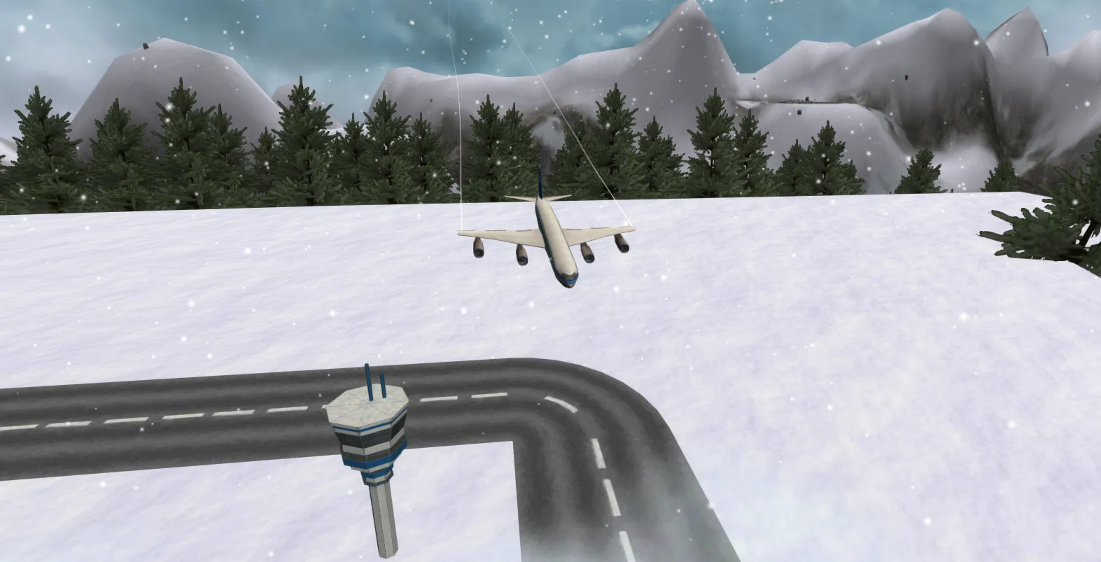 Flight Simulator Snow Plane 3D | Indus Appstore | Screenshot