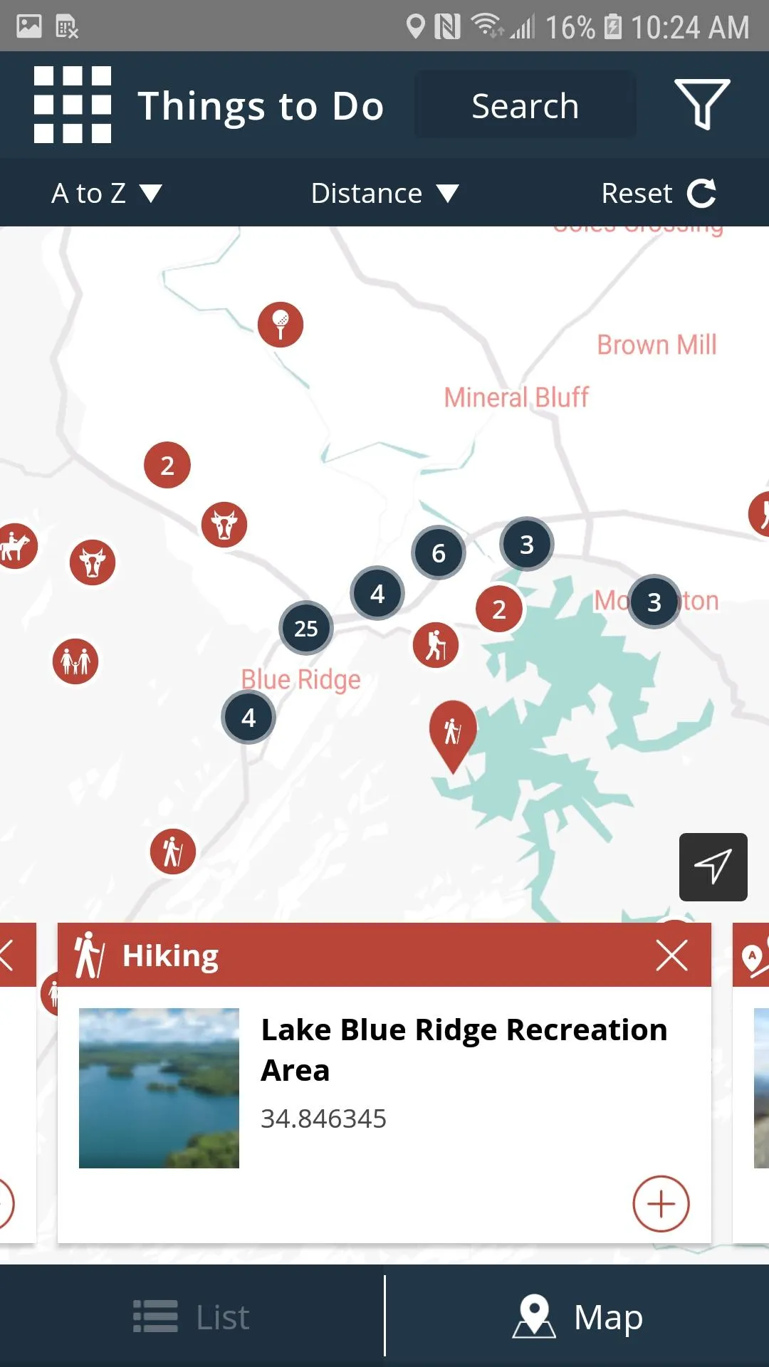 Visit Blue Ridge GA! | Indus Appstore | Screenshot