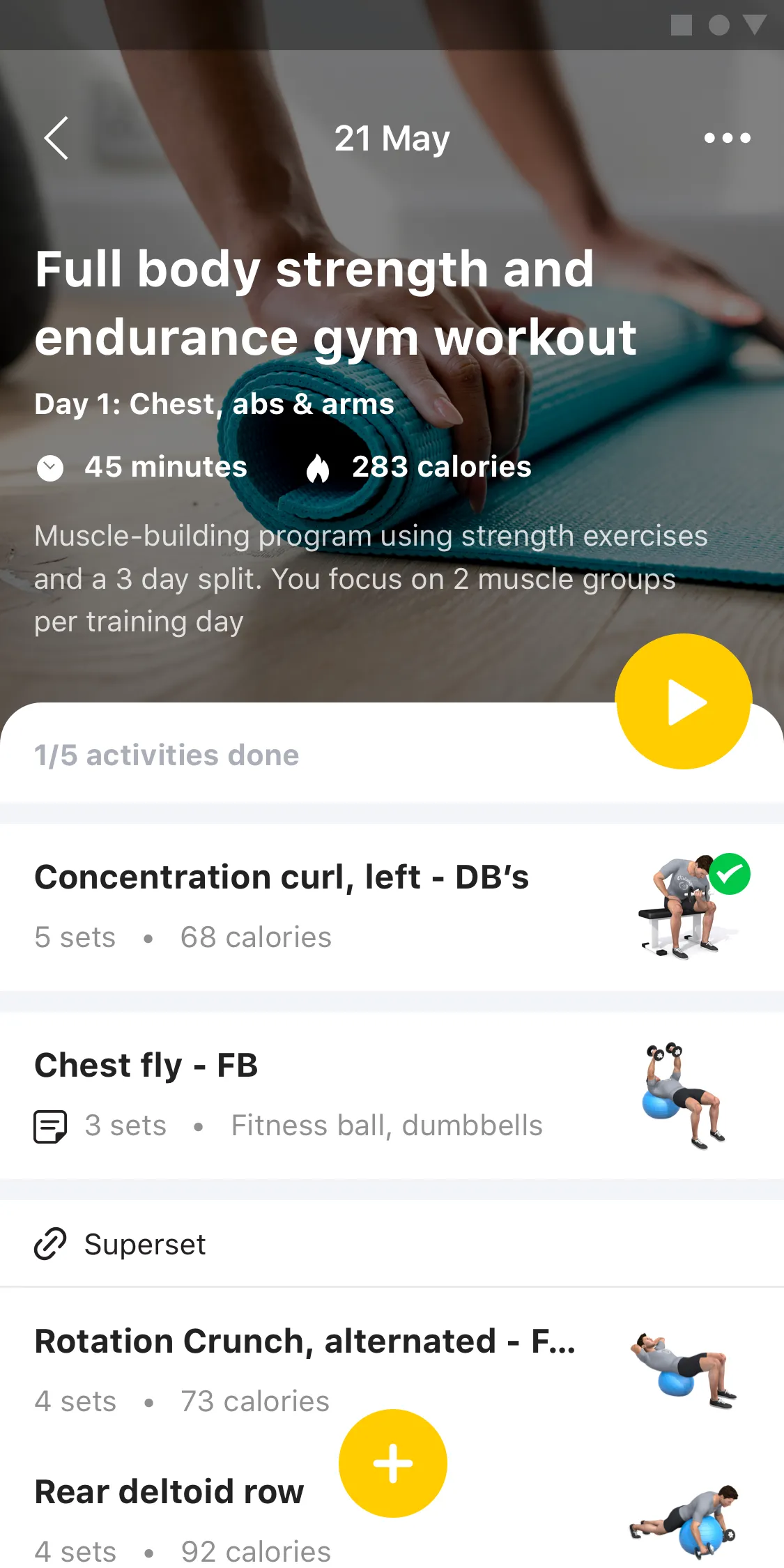 Game of Fitness | Indus Appstore | Screenshot