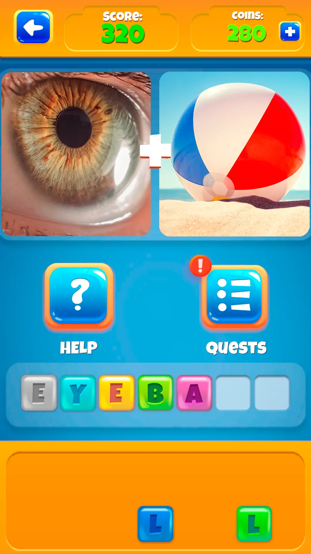 2 Pics 1Word. Offline Games | Indus Appstore | Screenshot