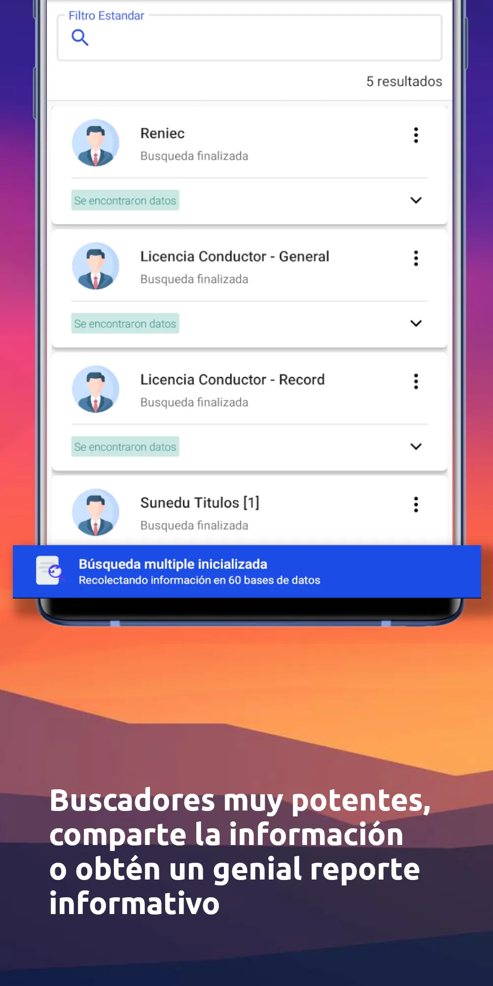 Consulta Perú: Busca DNI, RUC | Indus Appstore | Screenshot