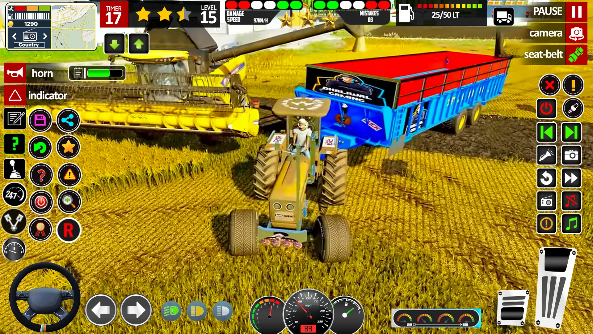 Farming Games- Tractor Driving | Indus Appstore | Screenshot