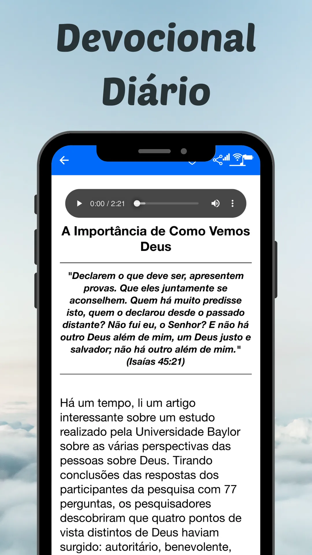 Devocional Diário: Fé e Oração | Indus Appstore | Screenshot