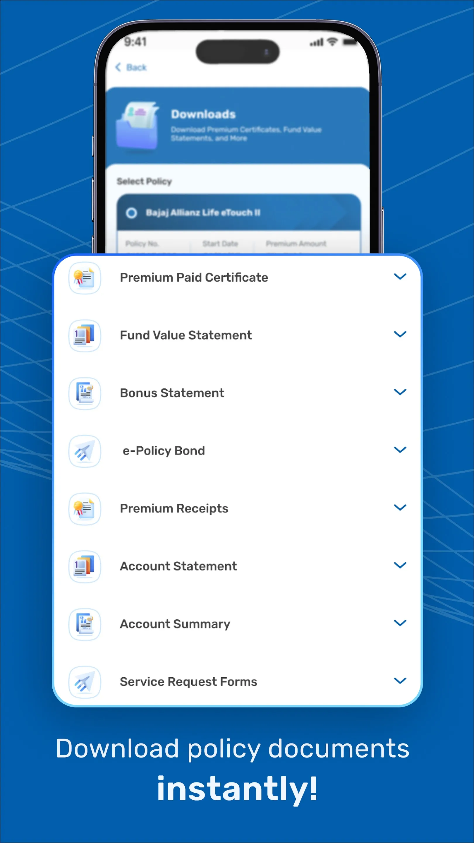 Bajaj Allianz Life Insurance | Indus Appstore | Screenshot