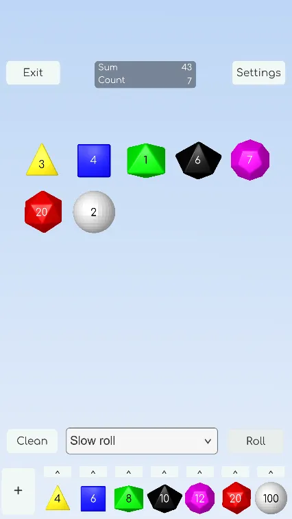 Virtual Dice EX2 | Indus Appstore | Screenshot