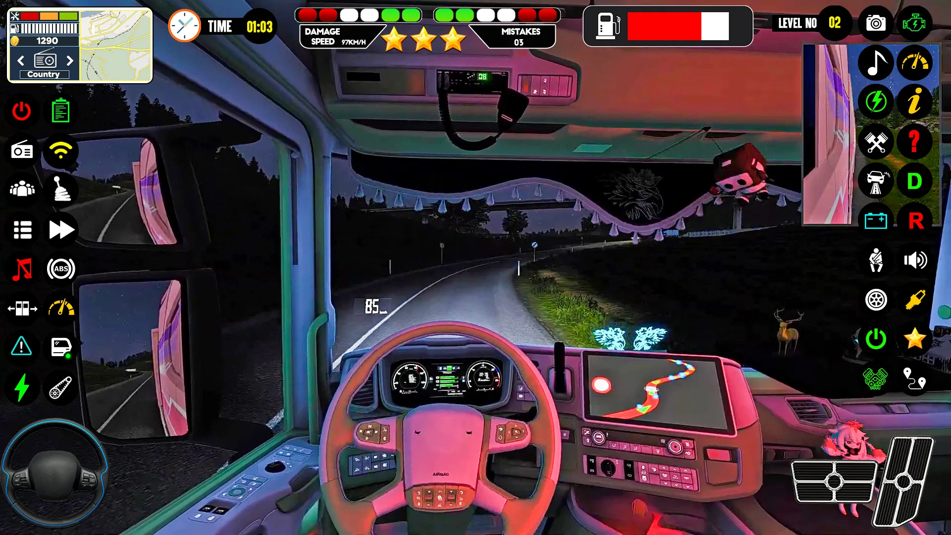 US Cargo Truck Driving 3D Game | Indus Appstore | Screenshot