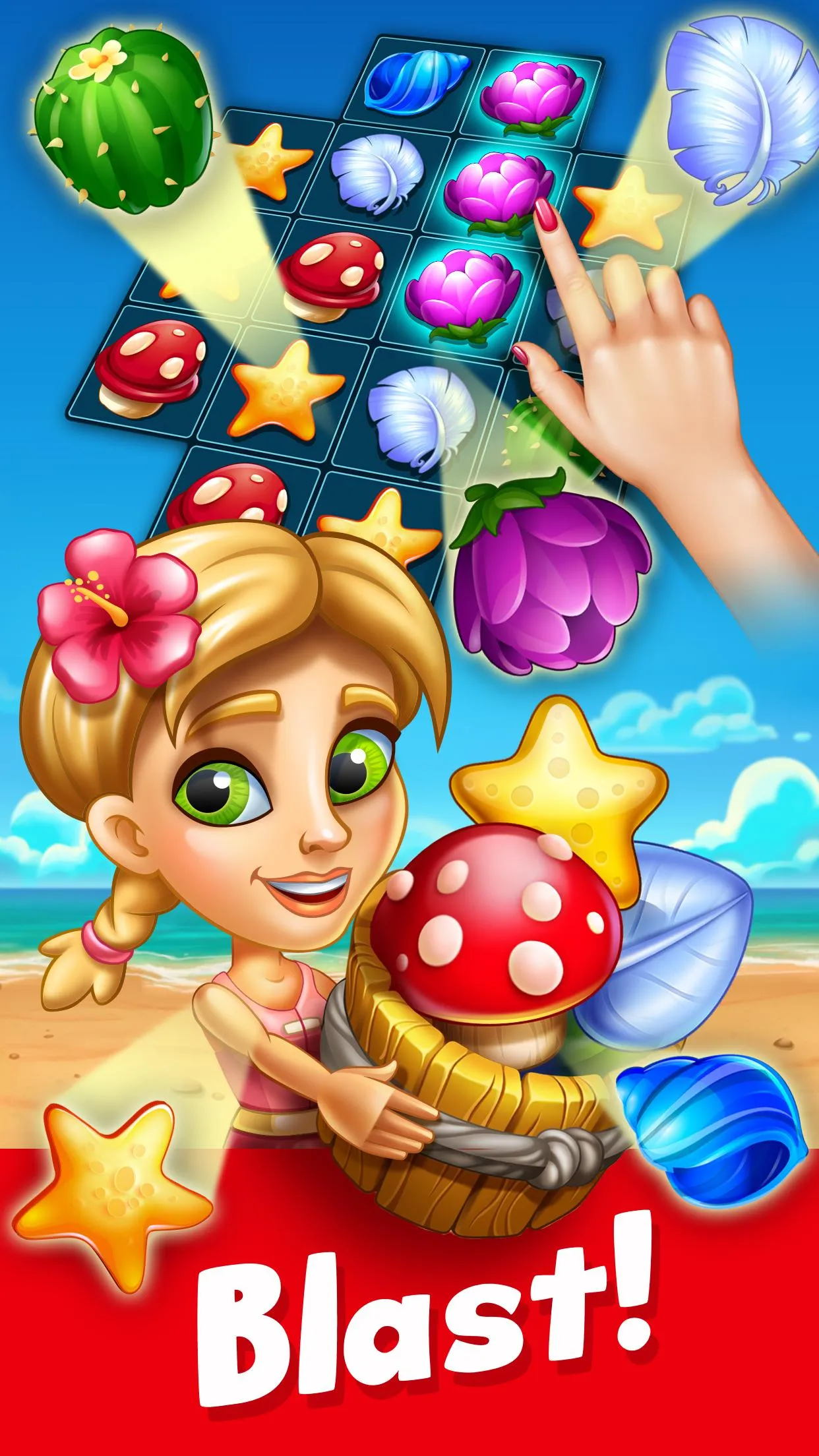 Tropic Trouble Match 3 Builder | Indus Appstore | Screenshot