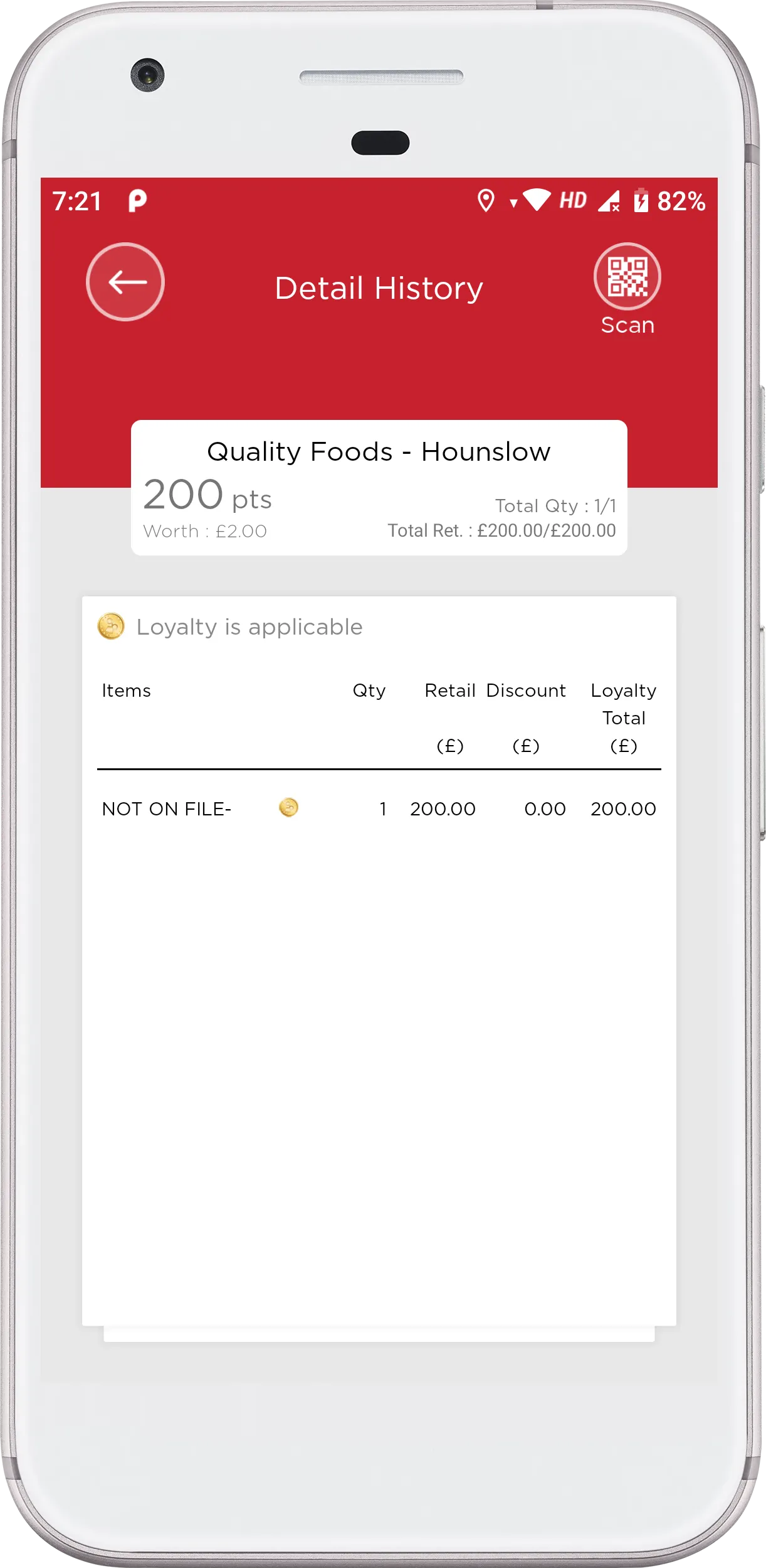 Quality Foods Loyalty | Indus Appstore | Screenshot