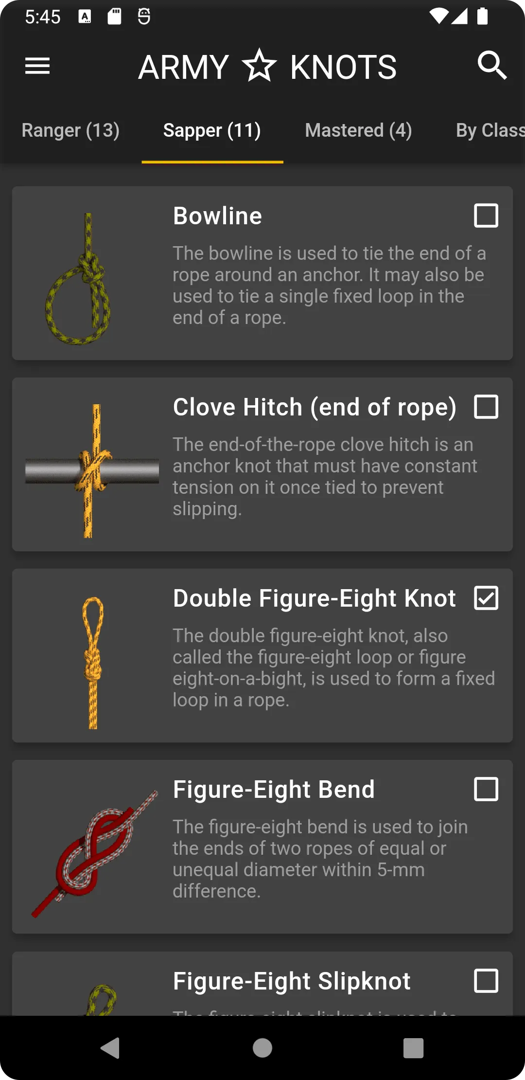 Army Knots | Indus Appstore | Screenshot