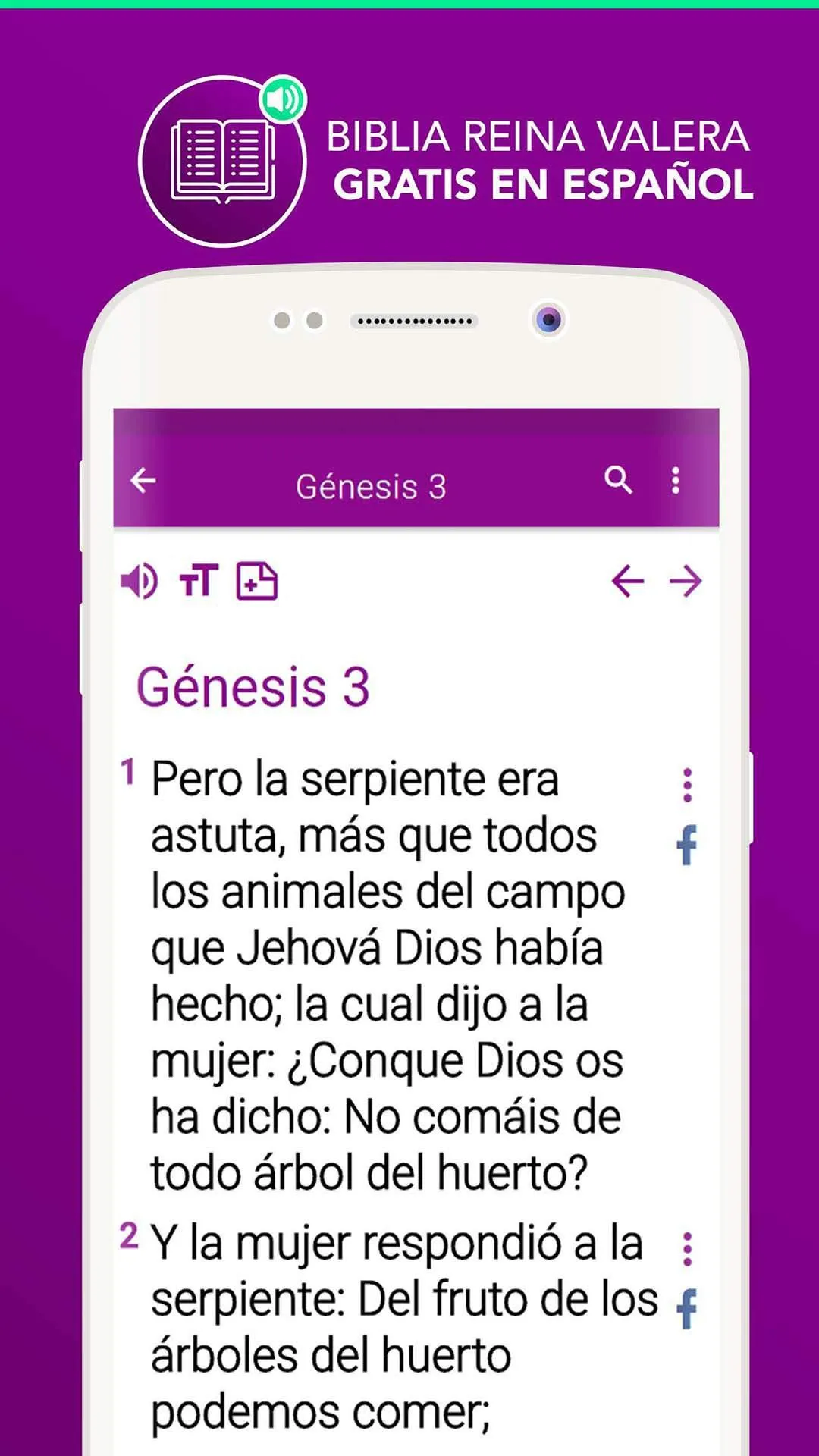 Biblia Reina Valera en español | Indus Appstore | Screenshot