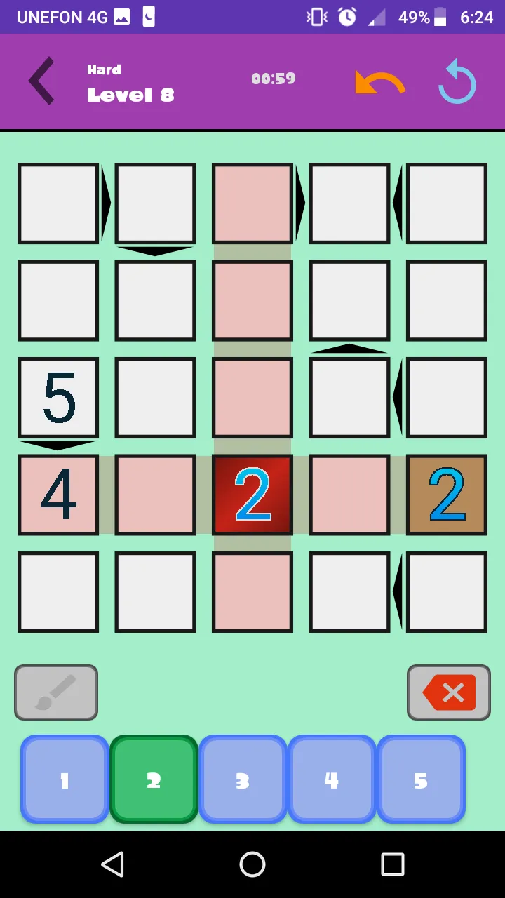 Futoshiki Puzzle | Indus Appstore | Screenshot