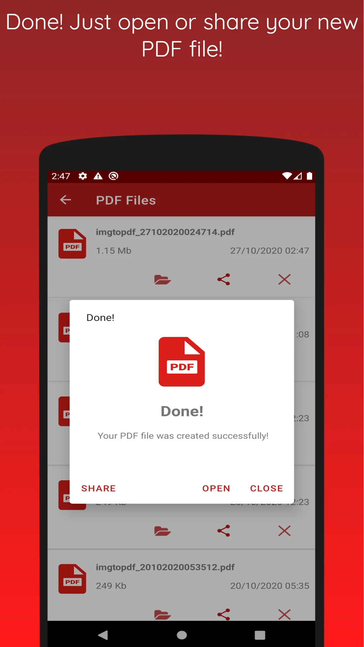 Image to PDF - JPG to PDF | Indus Appstore | Screenshot