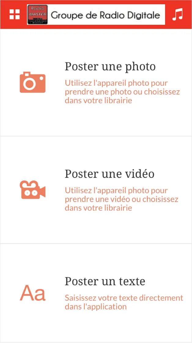 Groupe Radio Master | Indus Appstore | Screenshot