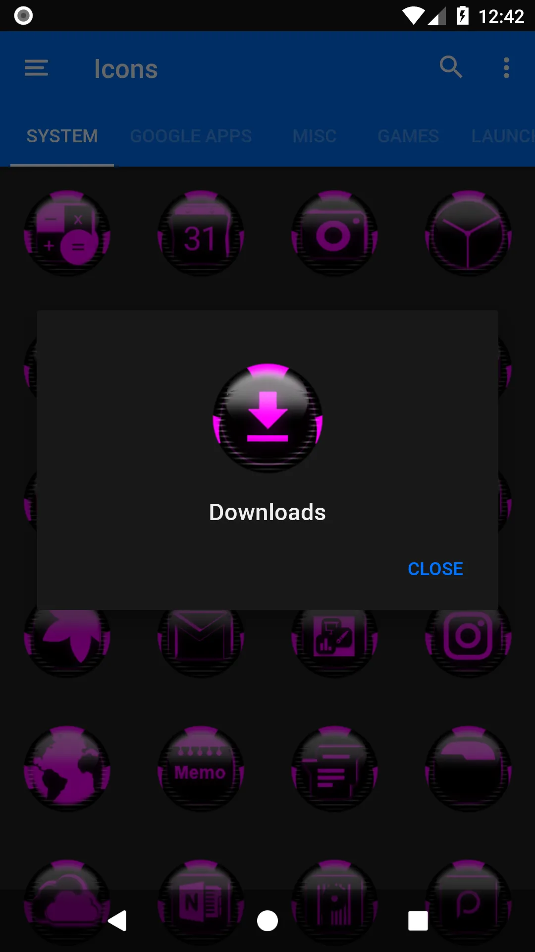 Pink Icon Pack Style 6 | Indus Appstore | Screenshot