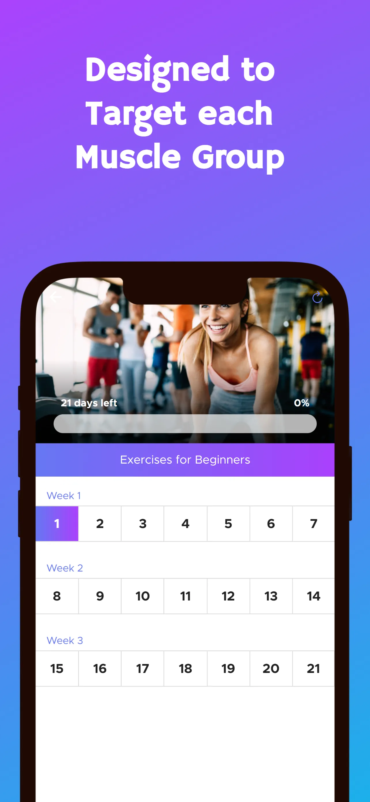 21 Day Body Transformation | Indus Appstore | Screenshot