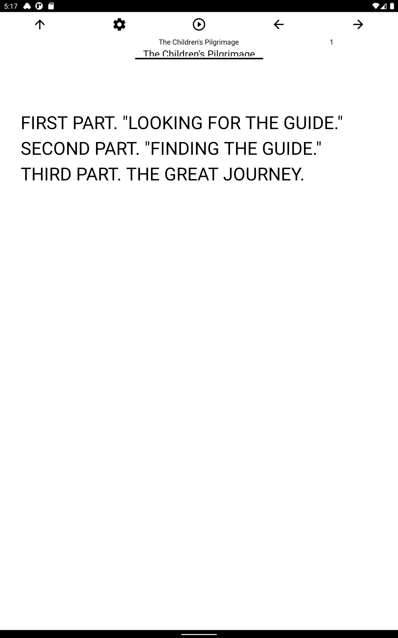 Book, The Children's Pilgrimag | Indus Appstore | Screenshot